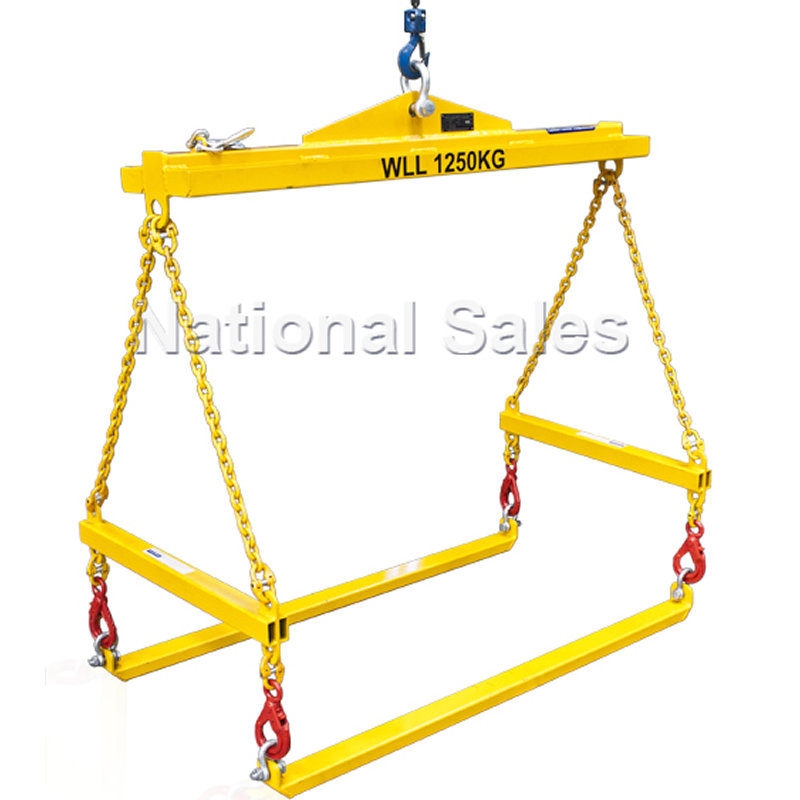 Pallet / IBC Lifter for Overhead Crane Pallet Lifter Spreader Beam