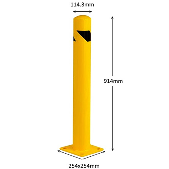 Safety Bollard Post