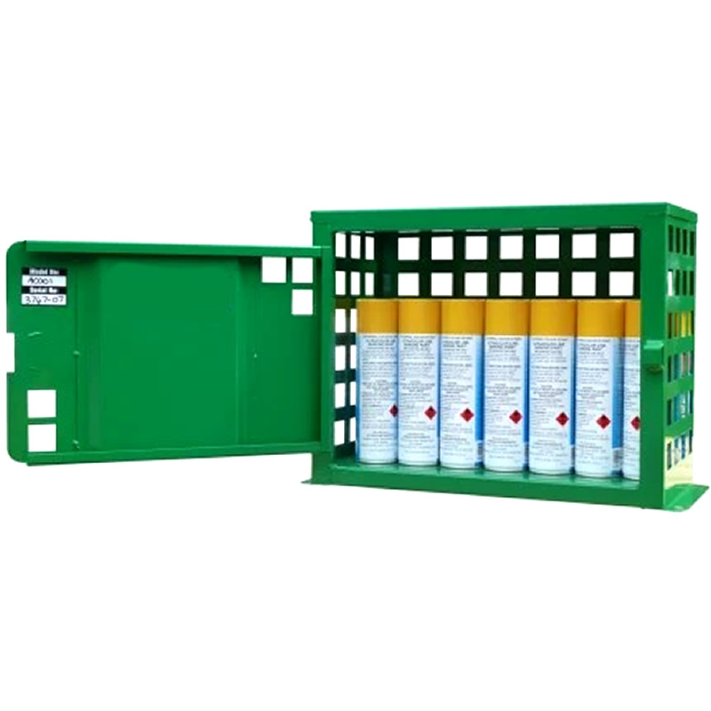 Aerosol Storage for 18 Spray Cans Aerosol Storage Cans Equipment Warehouse Pty Ltd Sydney