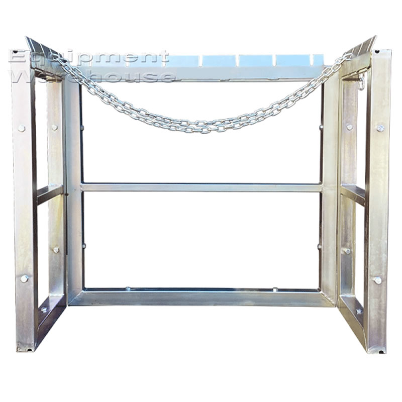 Gas Cylinder Storage Rack - 900x450