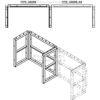 Picture of Gas Cylinder Storage Rack Add-on Module 900 X 450