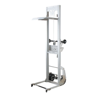 Picture of Mini Aluminium Hand Stacker Lifter Trolley 90kg 1.5m