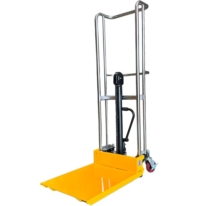 Manual Platform Stacker : Frame Roller Manual Stacker : Steering Roller ...