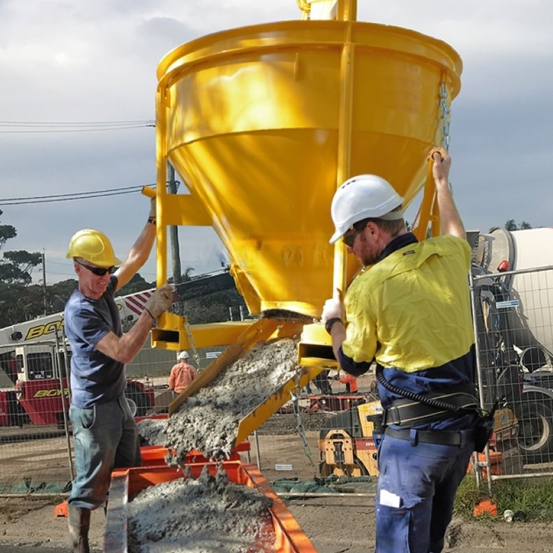 EW-CKM05H Concrete Kibble | Heavy Duty Concrete Waste Bin ...